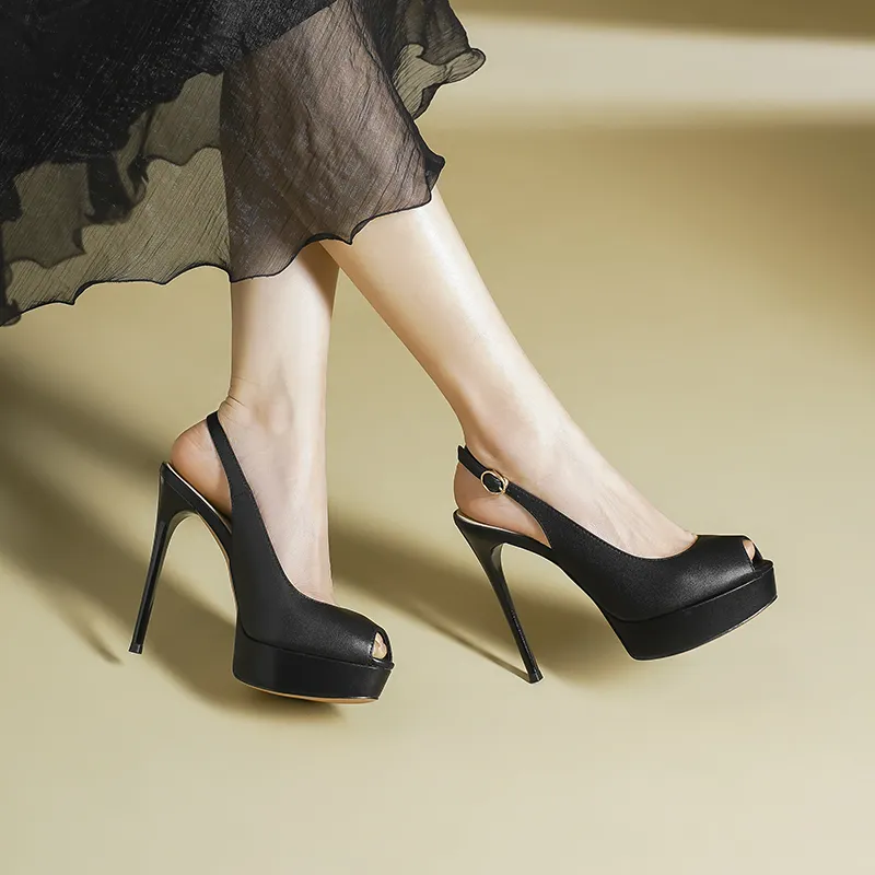 GOSO Slim Heel High Heels Women's-3