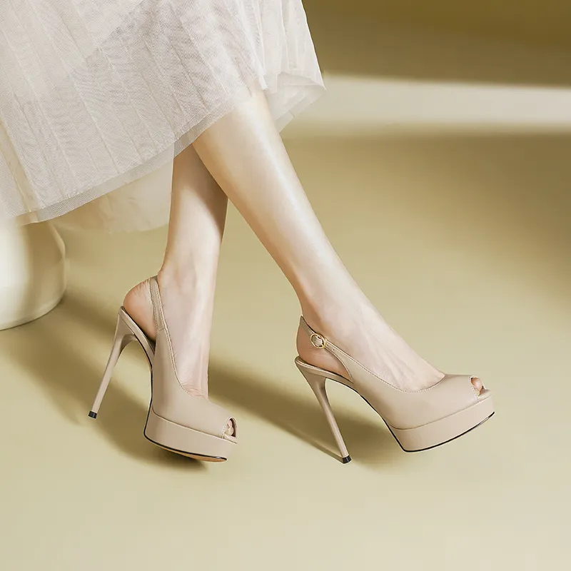 GOSO Slim Heel High Heels Women's-17