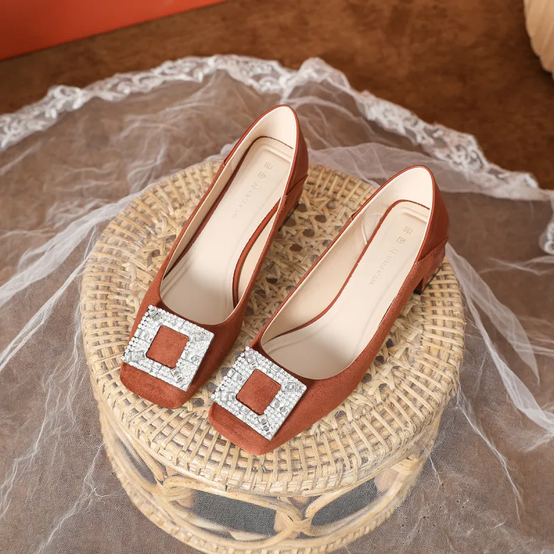 GOSO Chunky Heel High Heels Women's-15