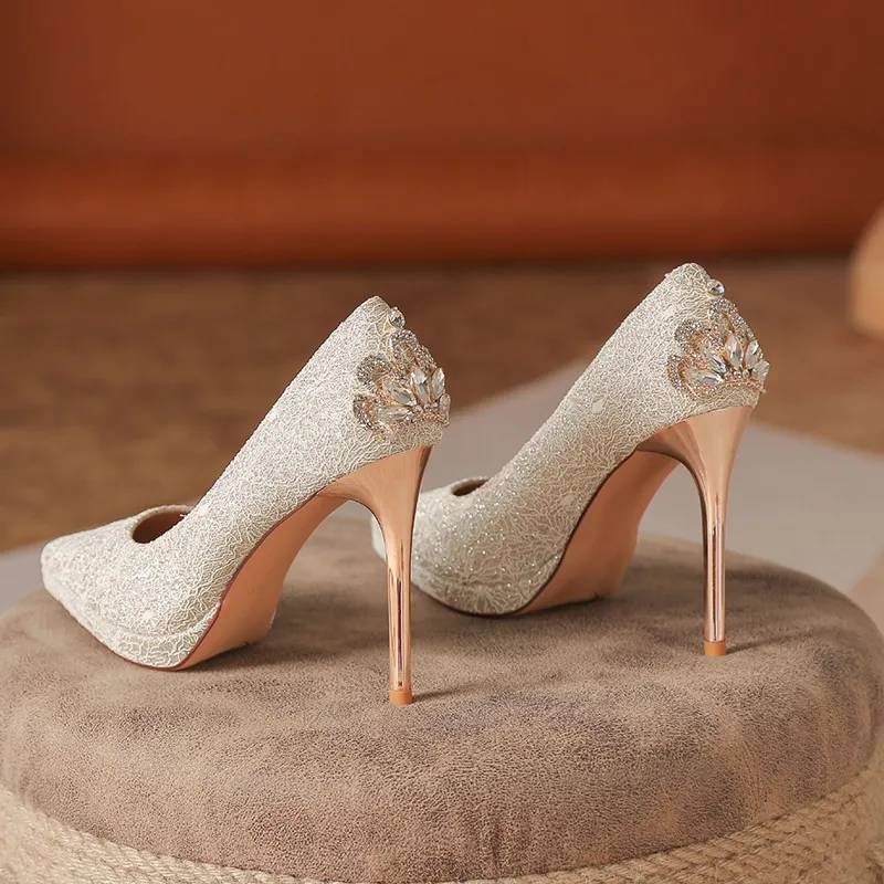 GOSO Slim Heel High Heels Women's-3