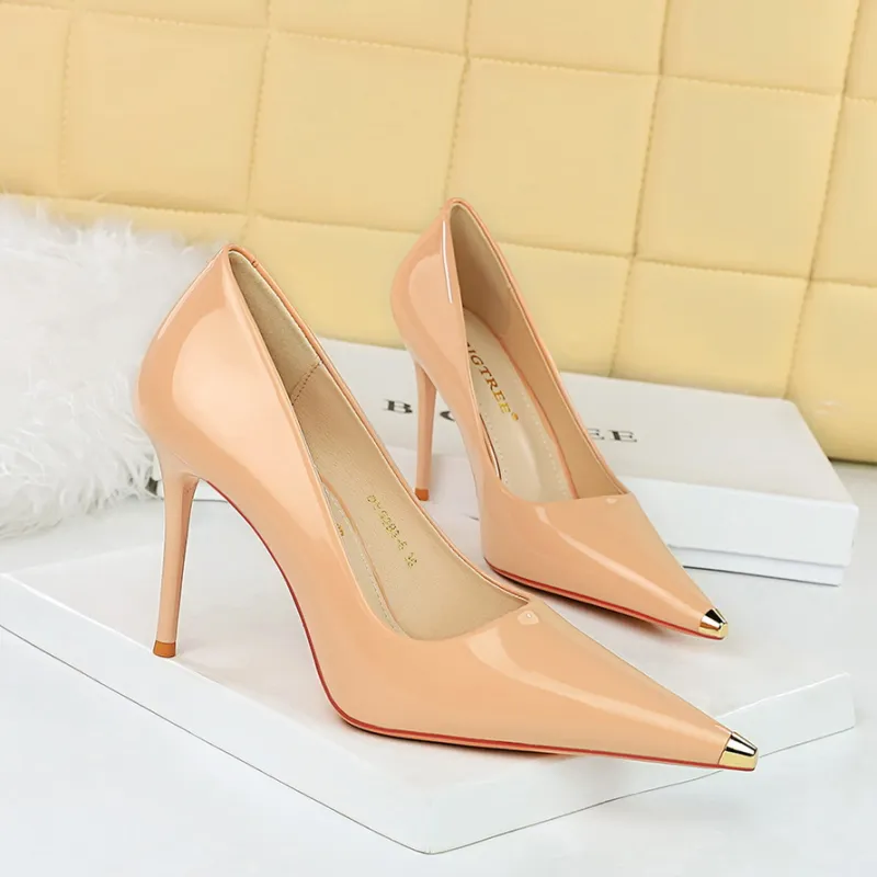 GOSO Slim Heel High Heels Women's-11