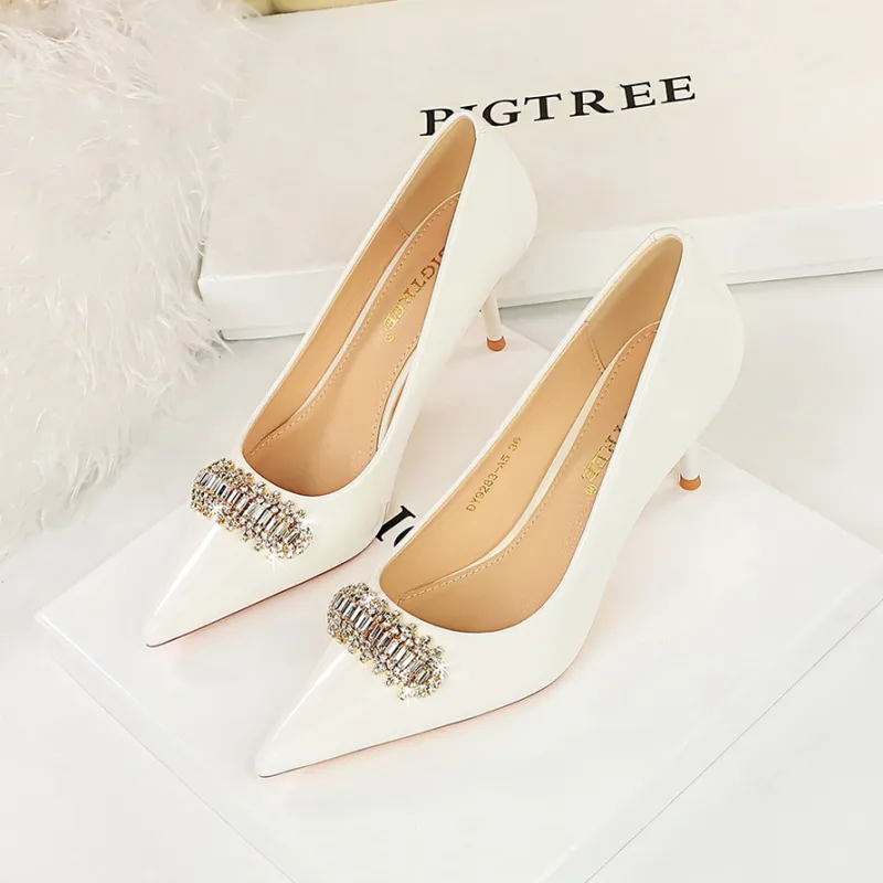 GOSO Slim Heel High Heels 7CM Women's-8