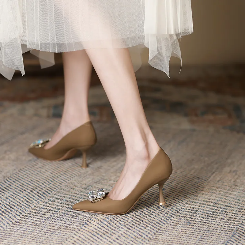 GOSO Slim Heel High Heels Women's-3