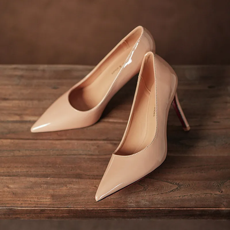 GOSO Slim Heel High Heels 6.5CM Women's-13