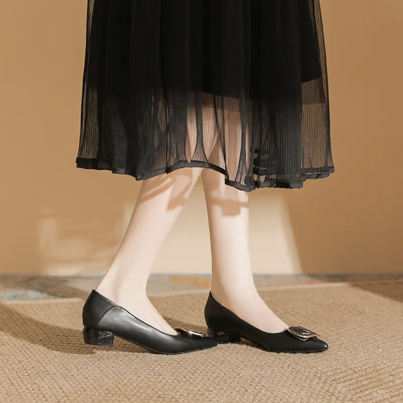 GOSO Casual Single Shoes Low Heel Women's-9