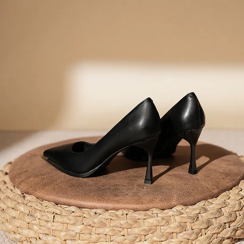 GOSO Slim Heel High Heels 6.5CM Women's-13