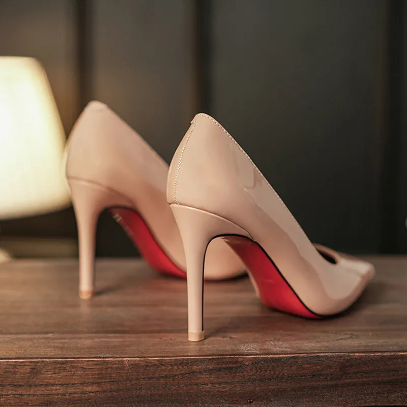 GOSO Slim Heel High Heels 6.5CM Women's-12