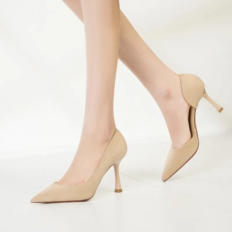 GOSO High Heels Women's Cameo Brown-12