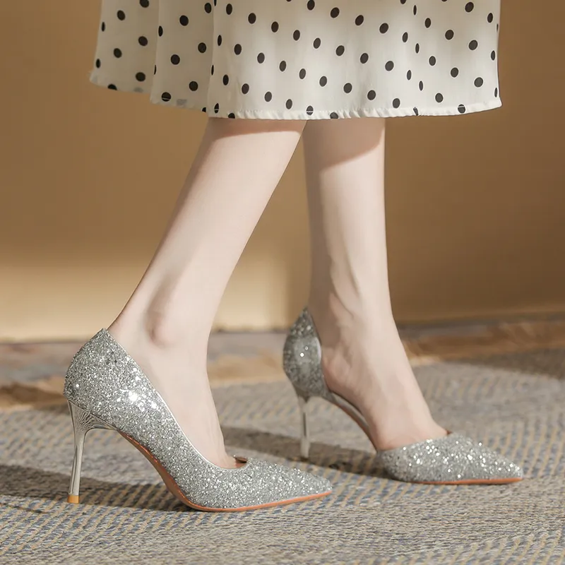 GOSO Slim Heel High Heels Women's-9