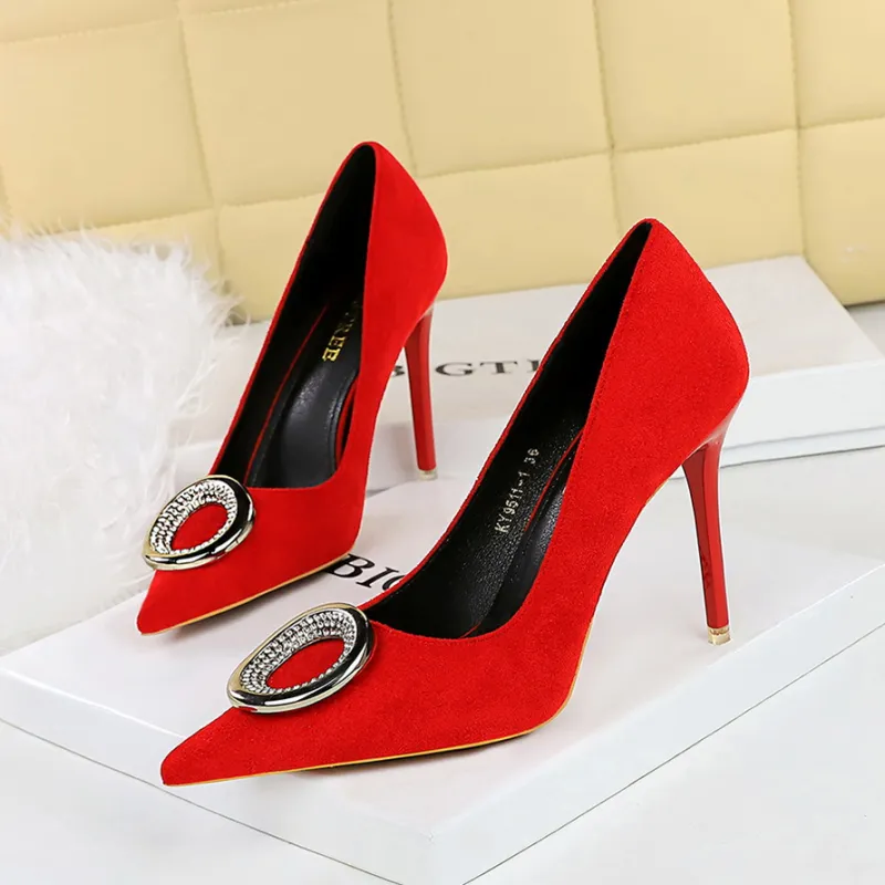 GOSO Slim Heel High Heels Women's-8