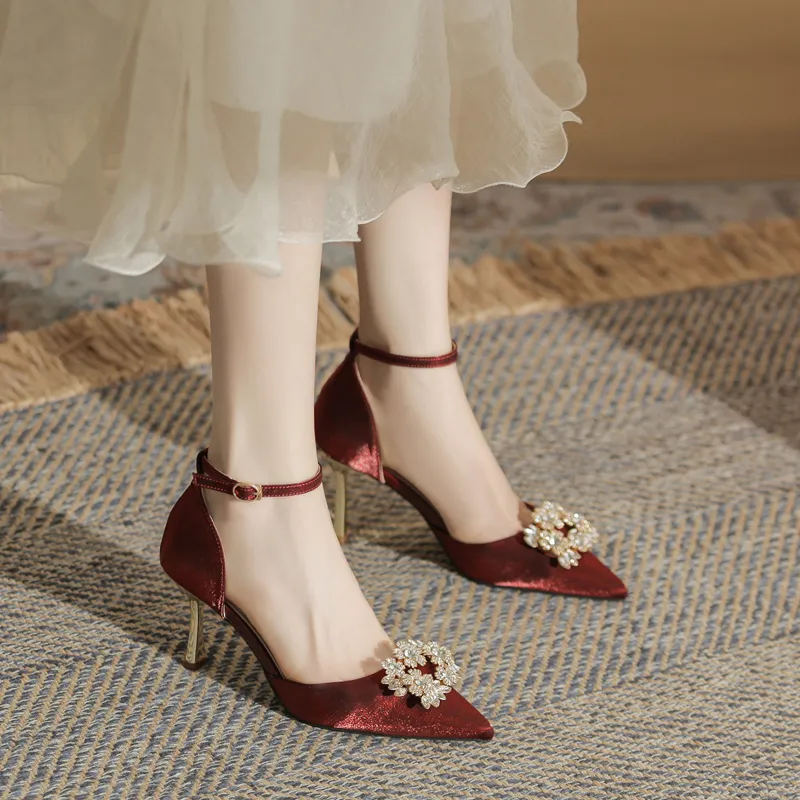 GOSO Slim Heel High Heels 7cm Women's-10