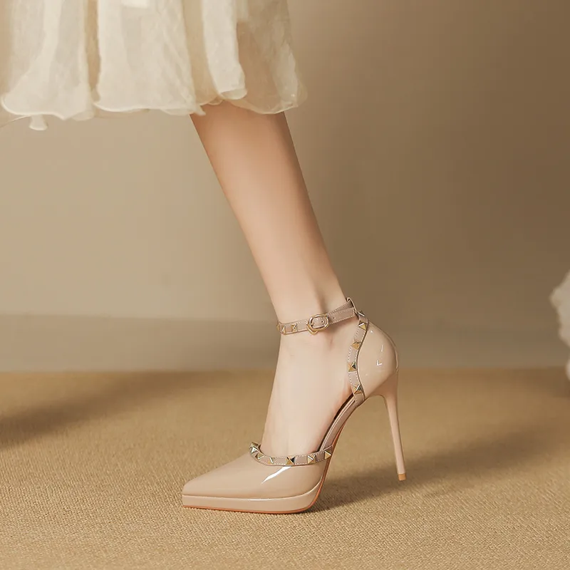 GOSO Slim Heel High Heels Women's-1