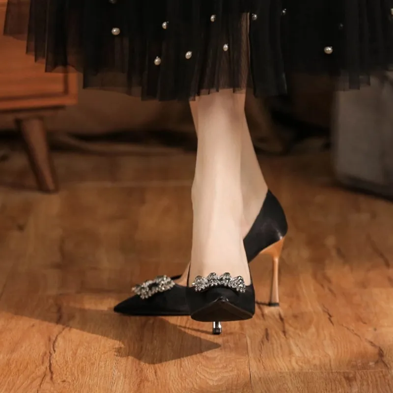 GOSO Slim Heel High Heels 6.5CM Women's-1