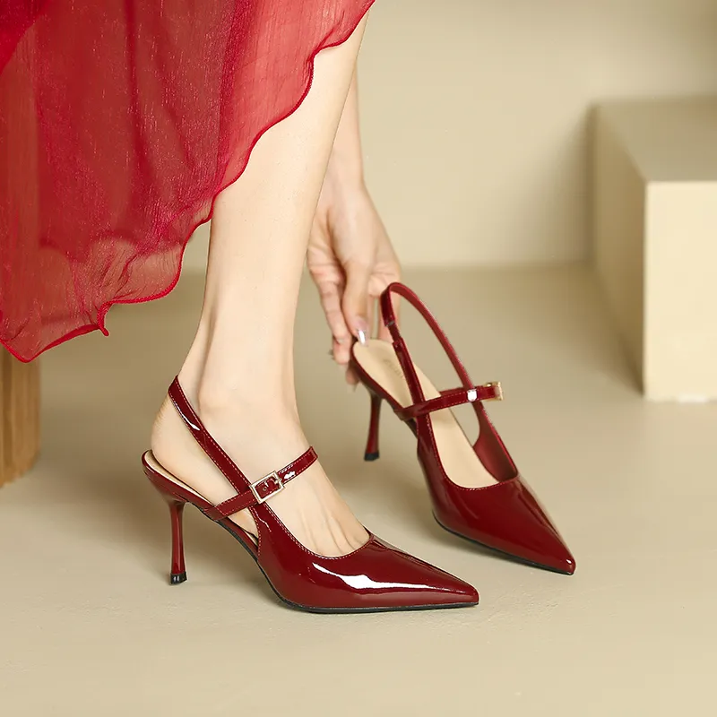 GOSO Slim Heel High Heels Women's-19