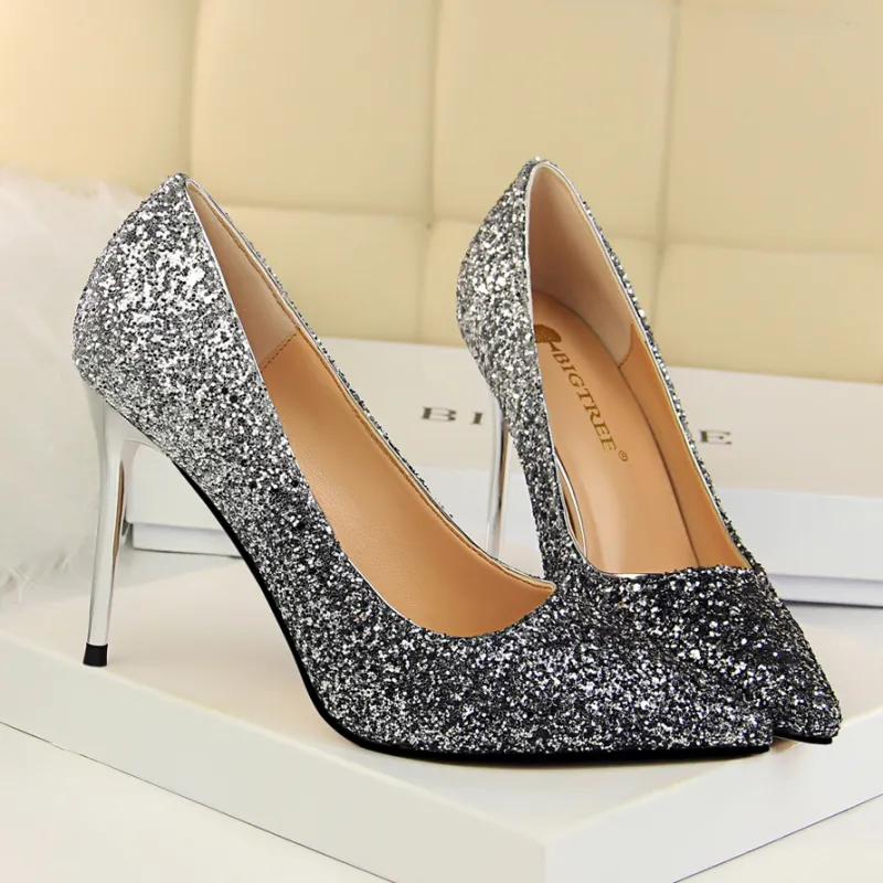 GOSO Slim Heel High Heels Women's-19