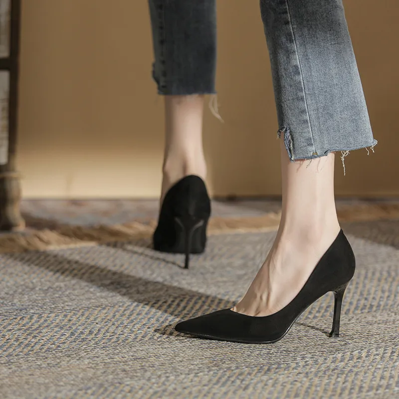 GOSO Slim Heel High Heels Women's-3