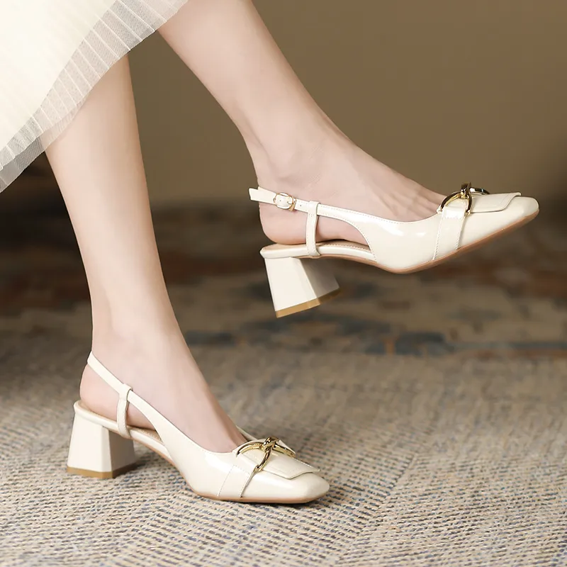 GOSO High Heels Women's Burgundy/Nude/Ecru-16