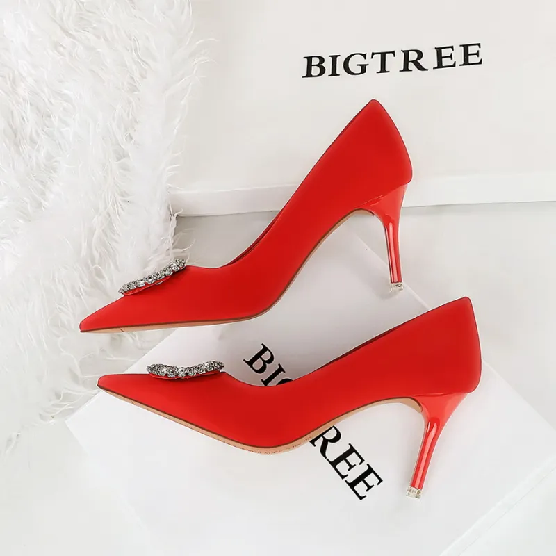 GOSO Slim Heel High Heels Women's-7