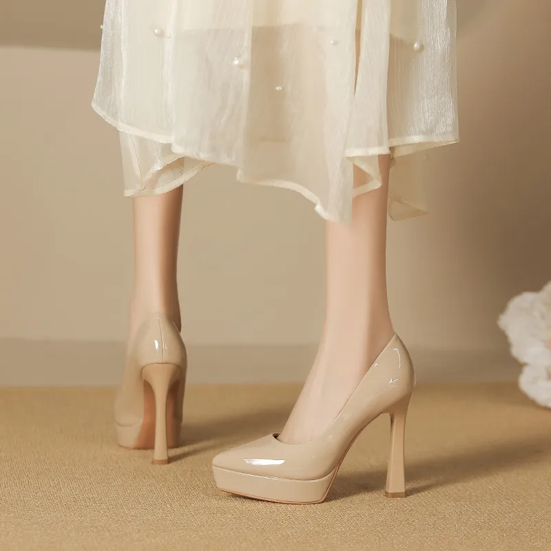 GOSO Slim Heel High Heels Women's-2
