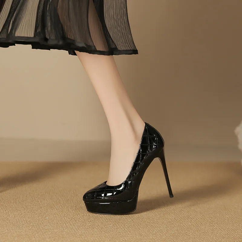GOSO Slim Heel High Heels Women's-17