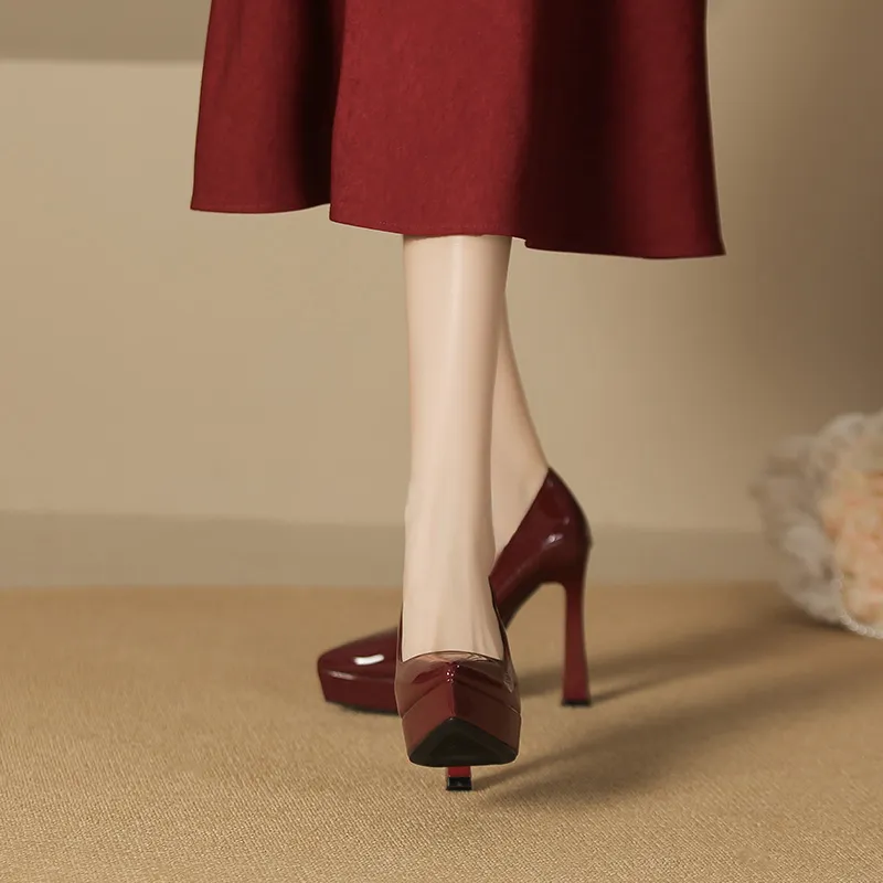 GOSO Slim Heel High Heels Women's-18