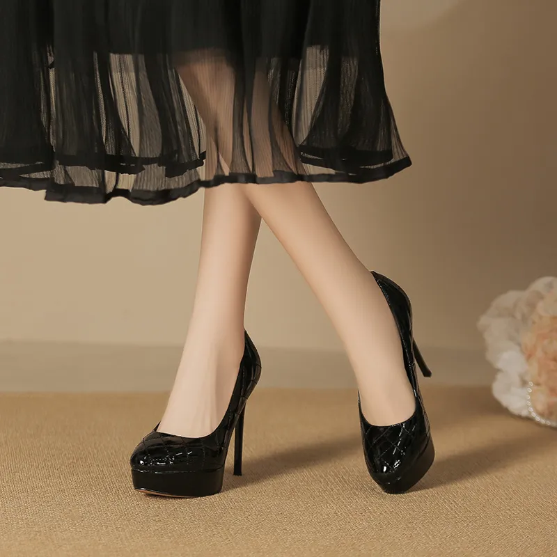 GOSO Slim Heel High Heels Women's-19