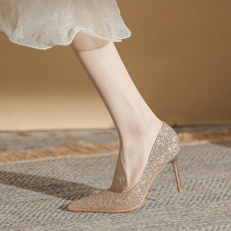 GOSO Slim Heel High Heels Women's-3