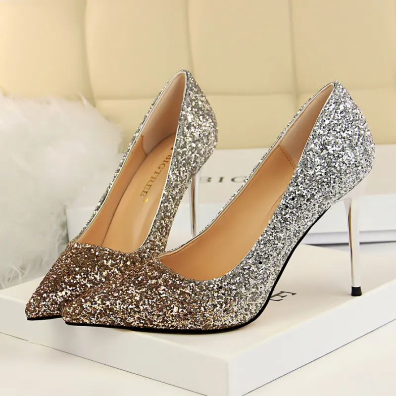 GOSO Slim Heel High Heels Women's-36