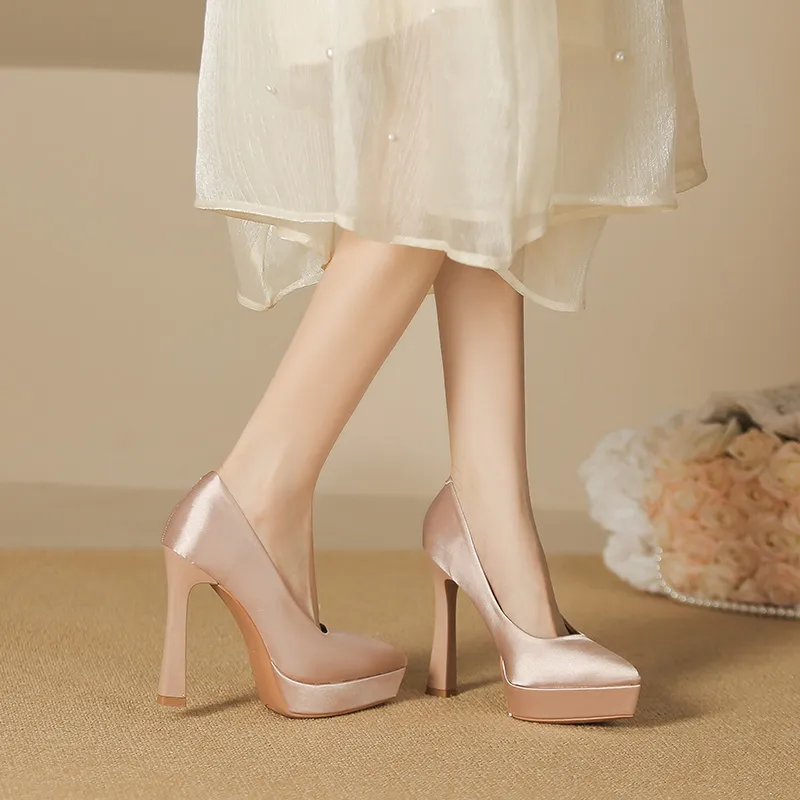 GOSO Slim Heel High Heels Women's-19