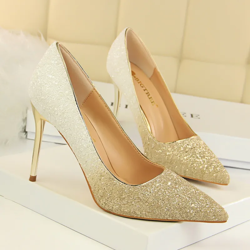 GOSO Slim Heel High Heels Women's-6