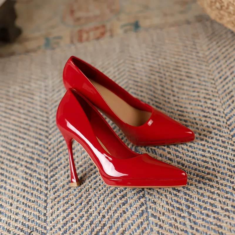 GOSO Slim Heel High Heels Women's-27
