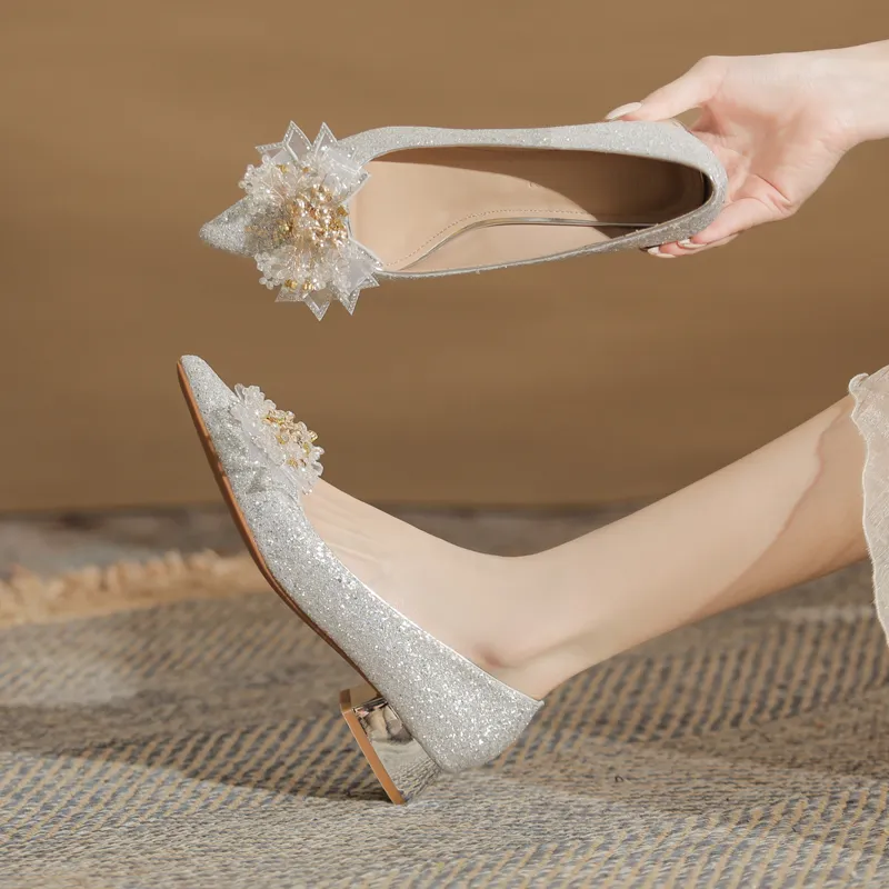GOSO Chunky Heel High Heels Women's-11