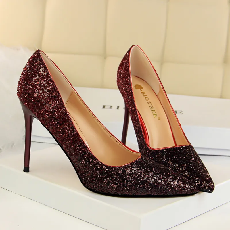 GOSO Slim Heel High Heels Women's-28