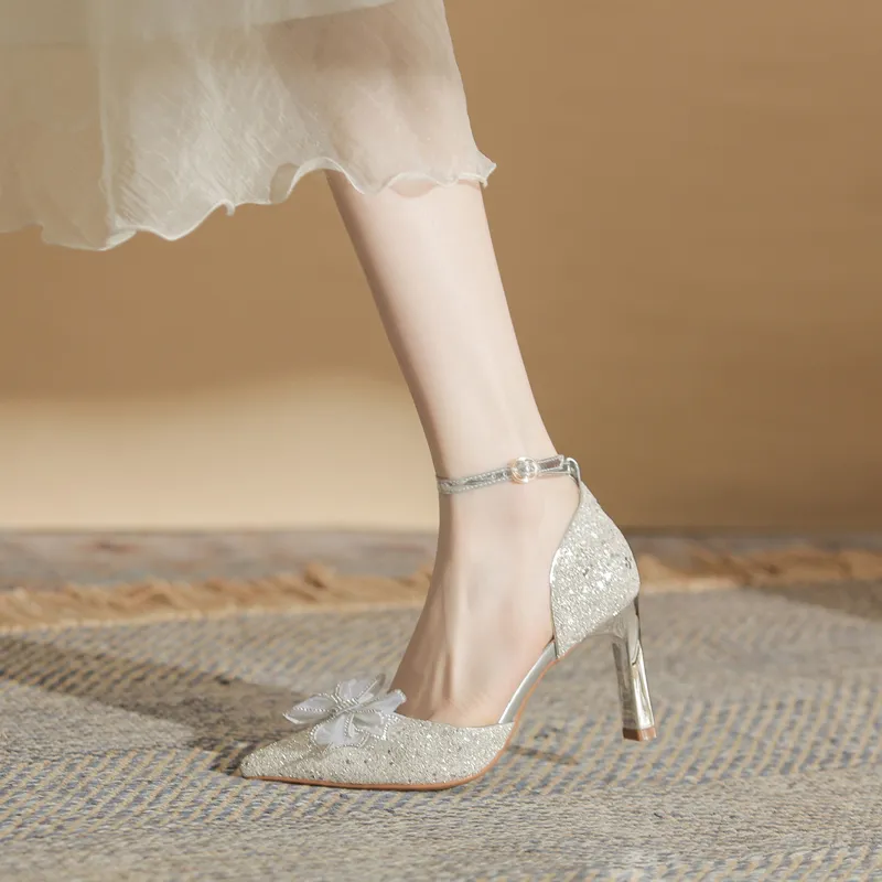 GOSO Chunky Heel High Heels Women's-8