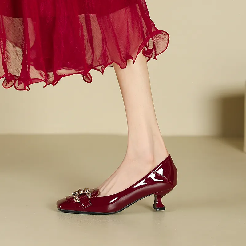 GOSO Slim Heel High Heels Women's-3