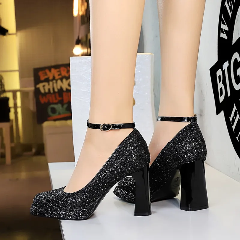 GOSO High Heels Women's Black-3