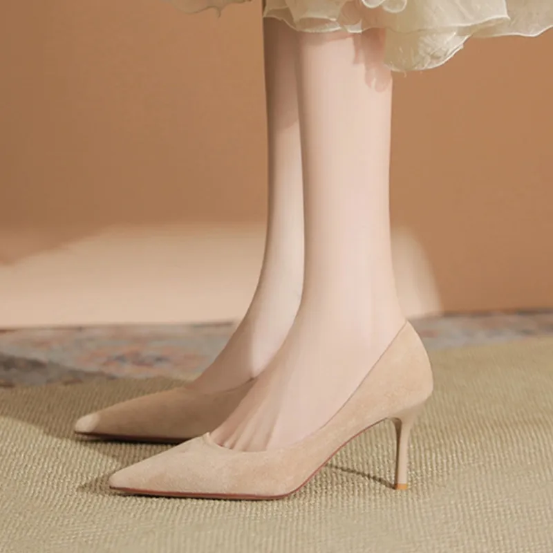 GOSO Slim Heel High Heels 5.5CM Women's-9
