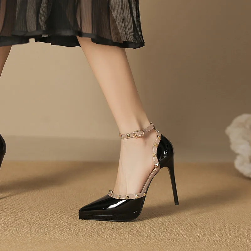 GOSO Slim Heel High Heels Women's-8