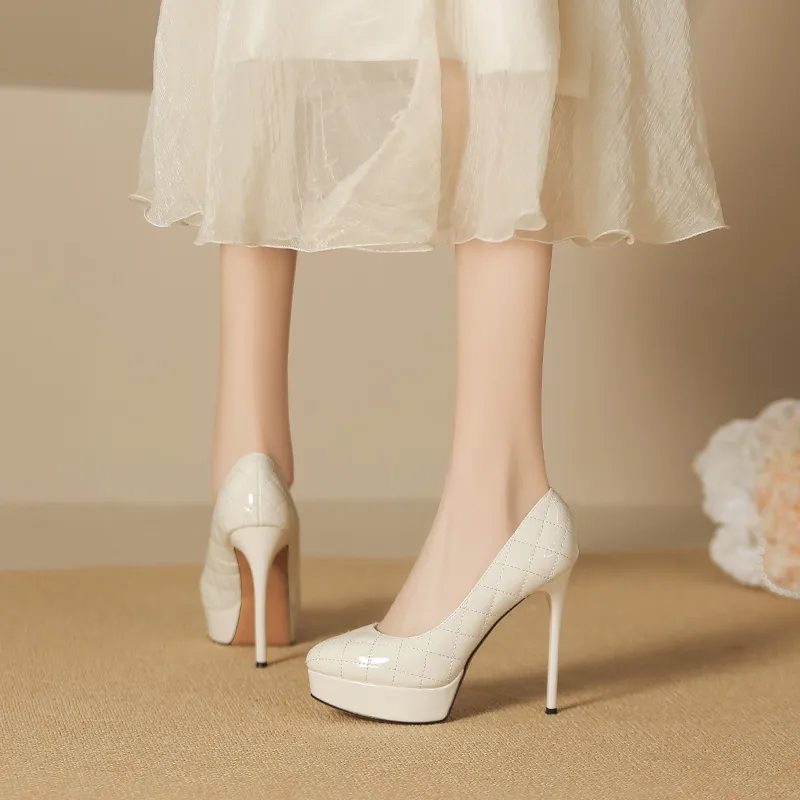 GOSO Slim Heel High Heels Women's-5