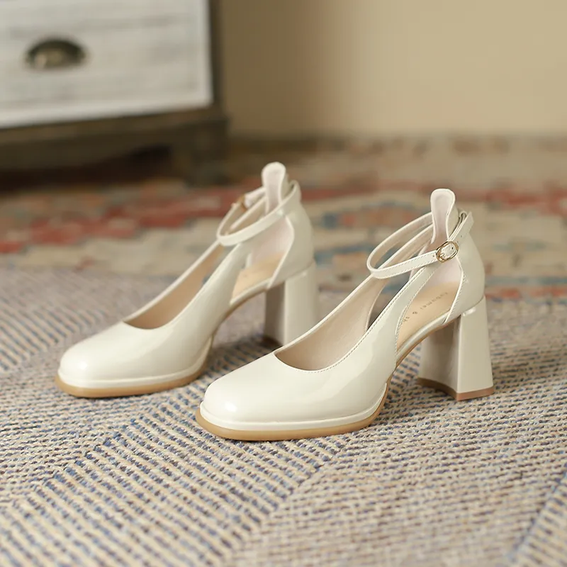 GOSO Chunky Heel High Heels Women's-13