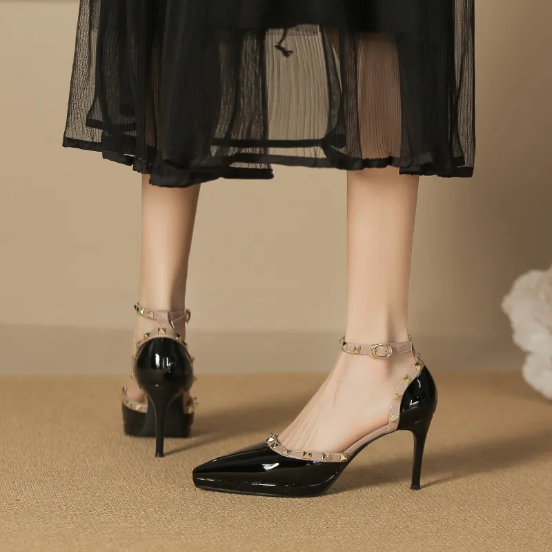 GOSO Slim Heel High Heels Women's-11