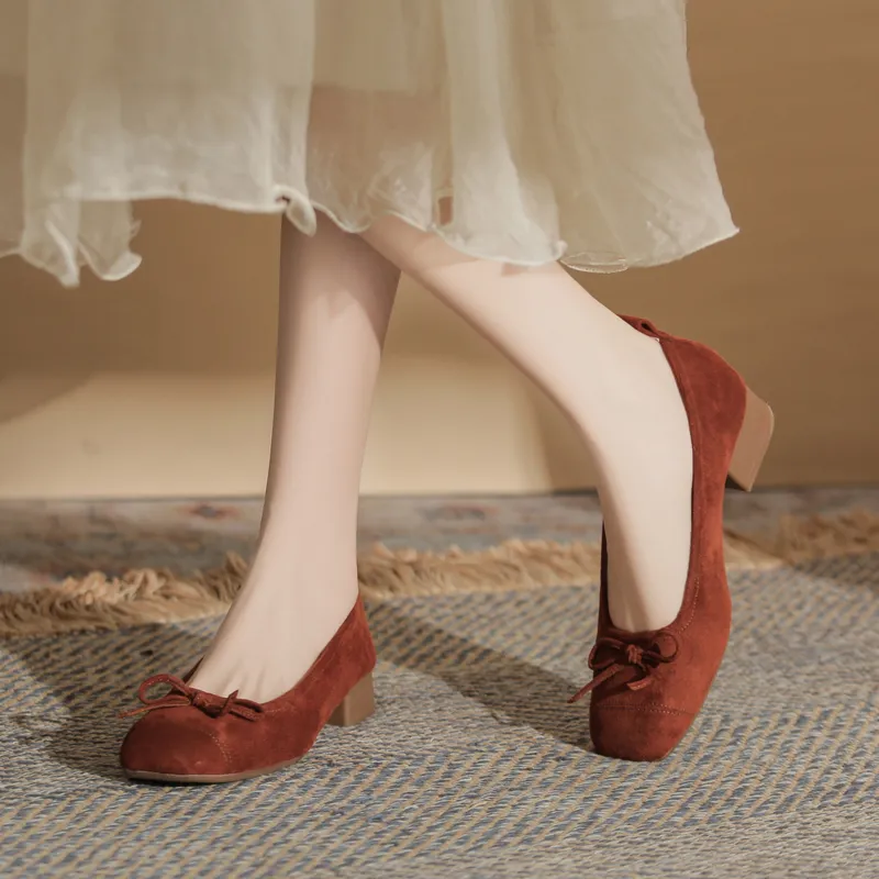 GOSO Casual Single Shoes Women's Brown-4