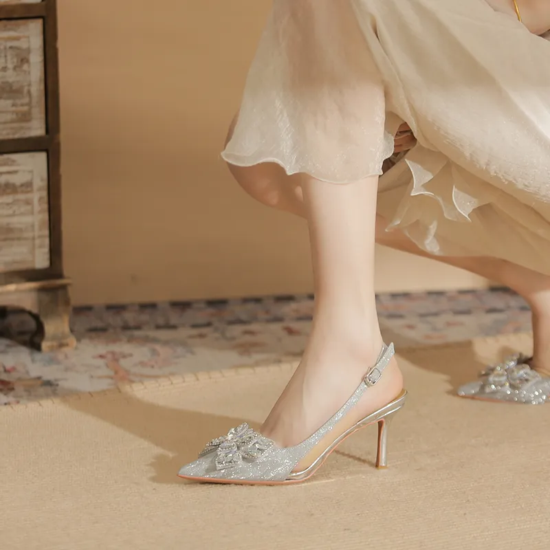 GOSO Slim Heel High Heels 7CM Women's-6