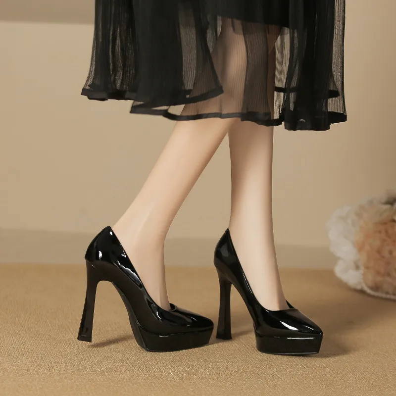 GOSO Slim Heel High Heels Women's-25
