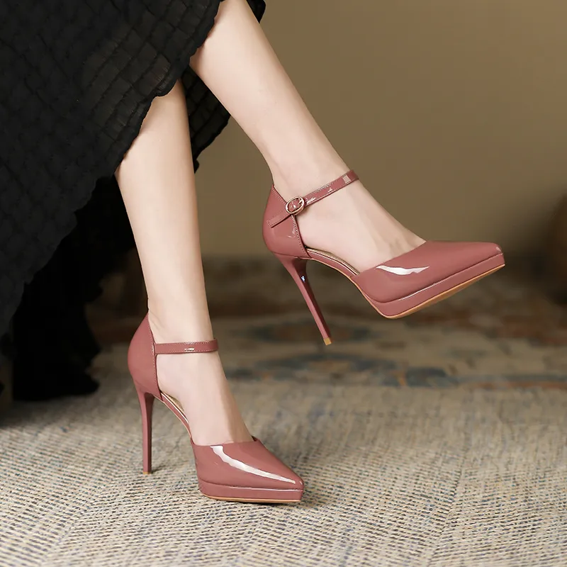 GOSO Slim Heel High Heels Women's-4