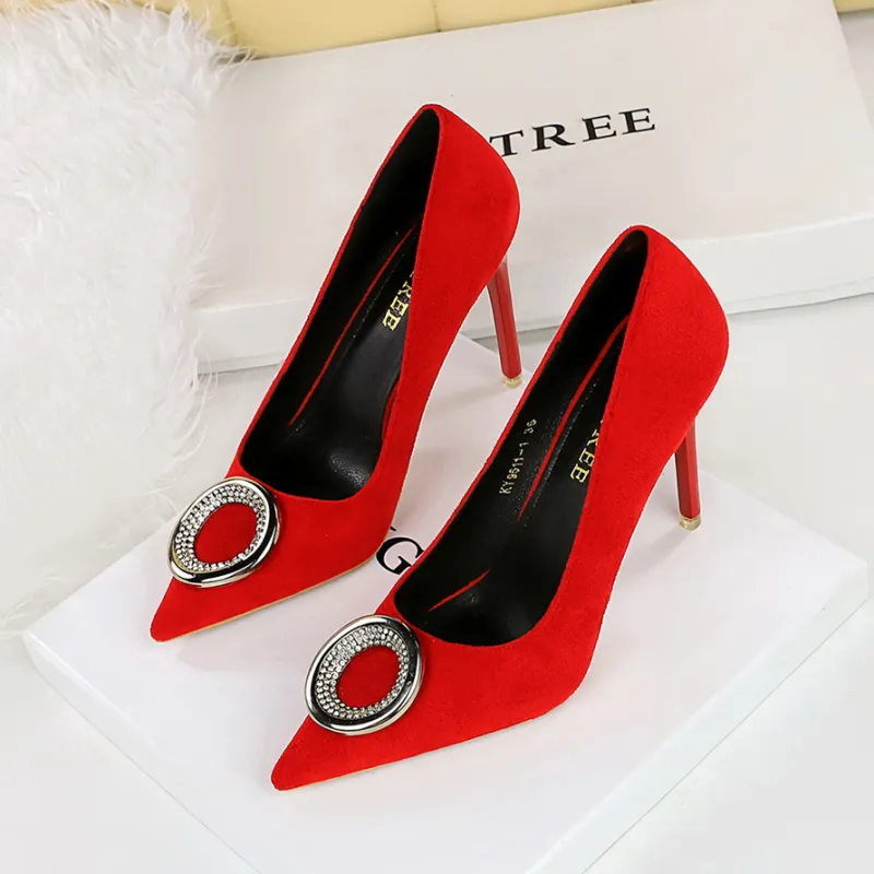 GOSO Slim Heel High Heels Women's-9
