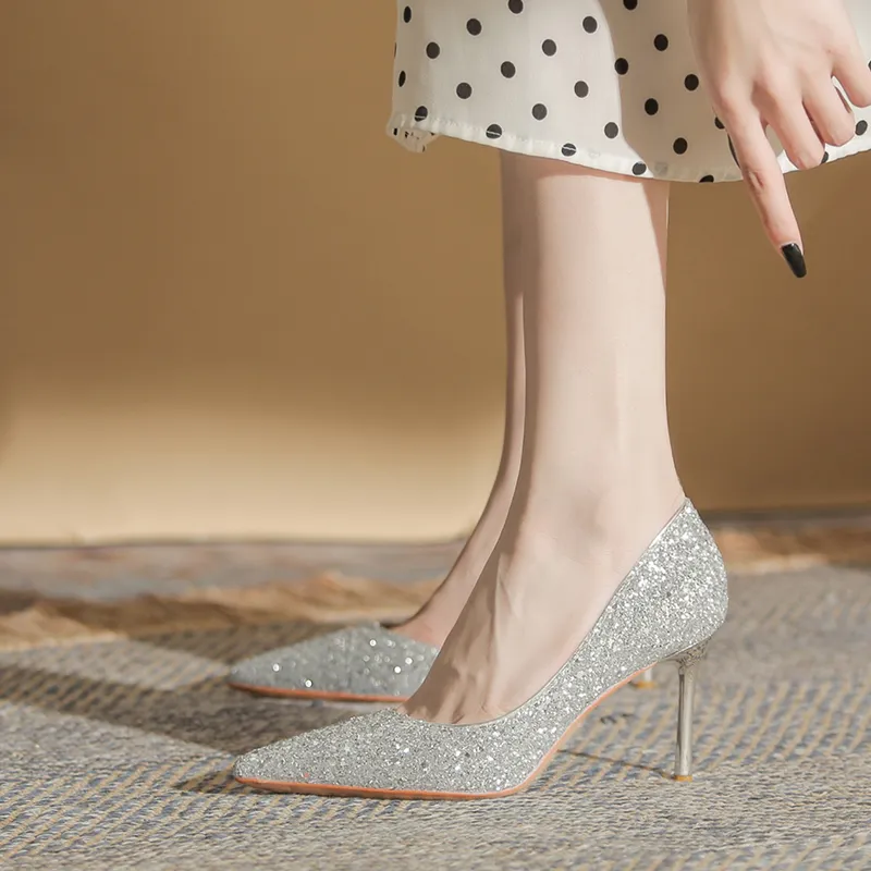GOSO Slim Heel High Heels Women's-7