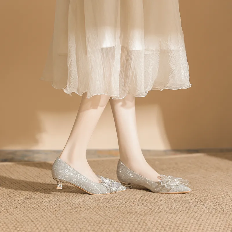GOSO Casual Single Shoes Low Heel Women's-2