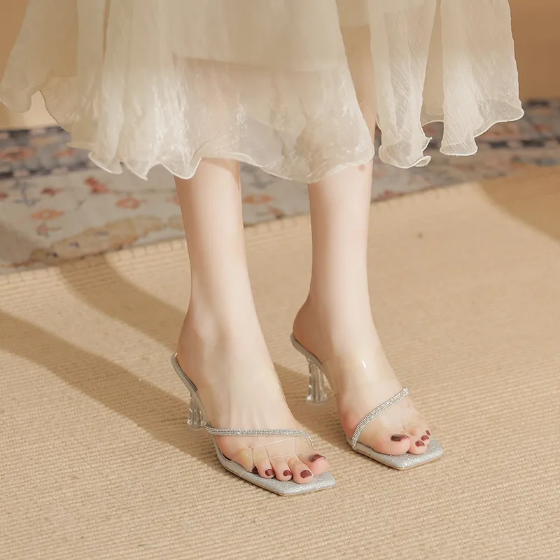 GOSO Rubber Sole Slip Resistant Slide Slippers Women's-8