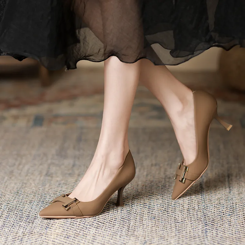 GOSO Slim Heel High Heels Women's-10